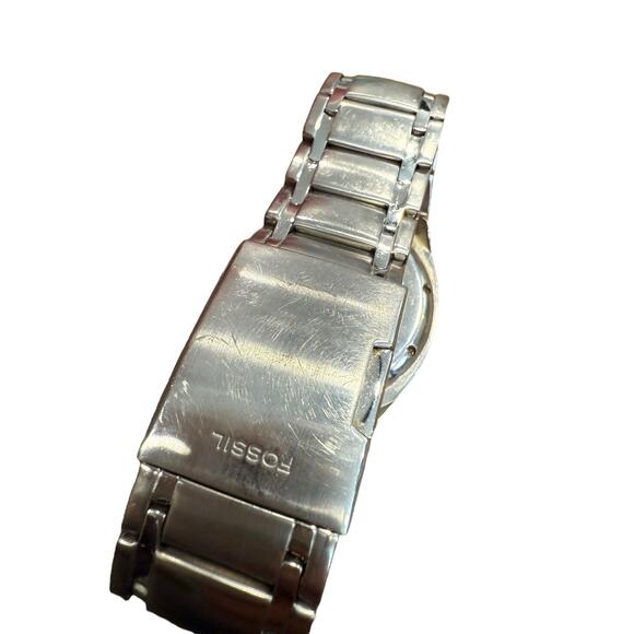 FOSSIL Arkitekt Automatic Water Resistant Watch FS4108 Mens Stainless Steel Work - Picture 9 of 12